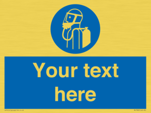 Custom use self contained breathing appliance